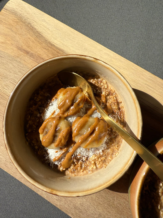 Peanut Butter Chocolate Chip Protein Oats