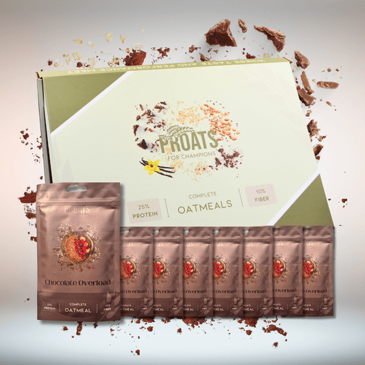 Portieverpakkingen Proteïne Oats (8 x 100gr) - Havermout - PROATS